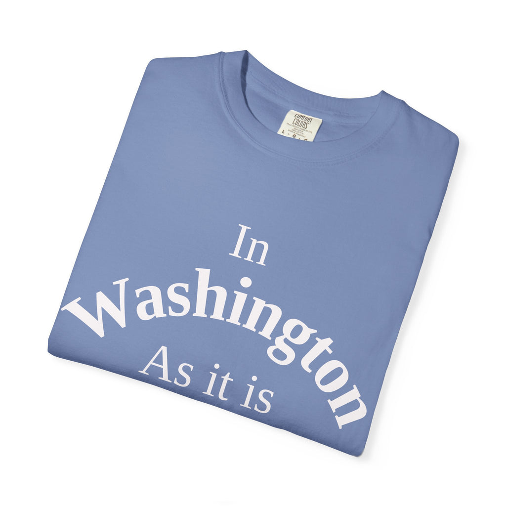 Washington Unisex T-Shirt, Matthew 6:10 Faith Apparel, Everyday Inspiration Tee, Home State Love Christian Clothing