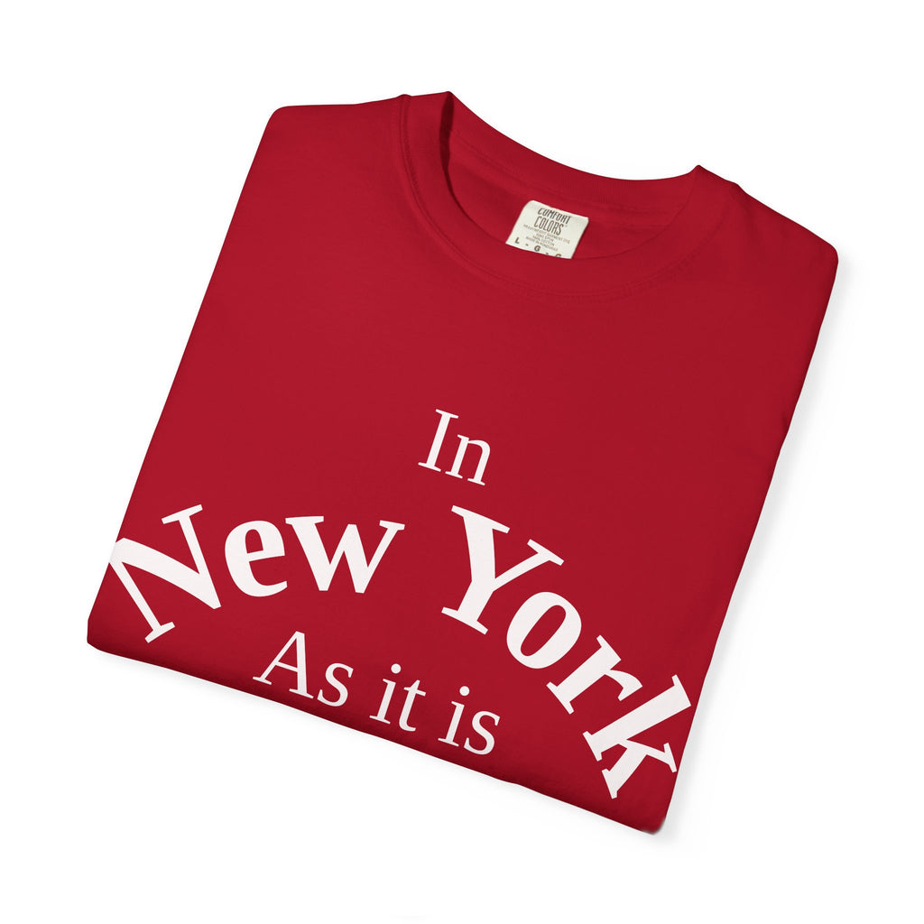 New York Unisex T-Shirt, Matthew 6:10 Faith Apparel, Everyday Inspiration Tee, Hometown Love Christian Clothing