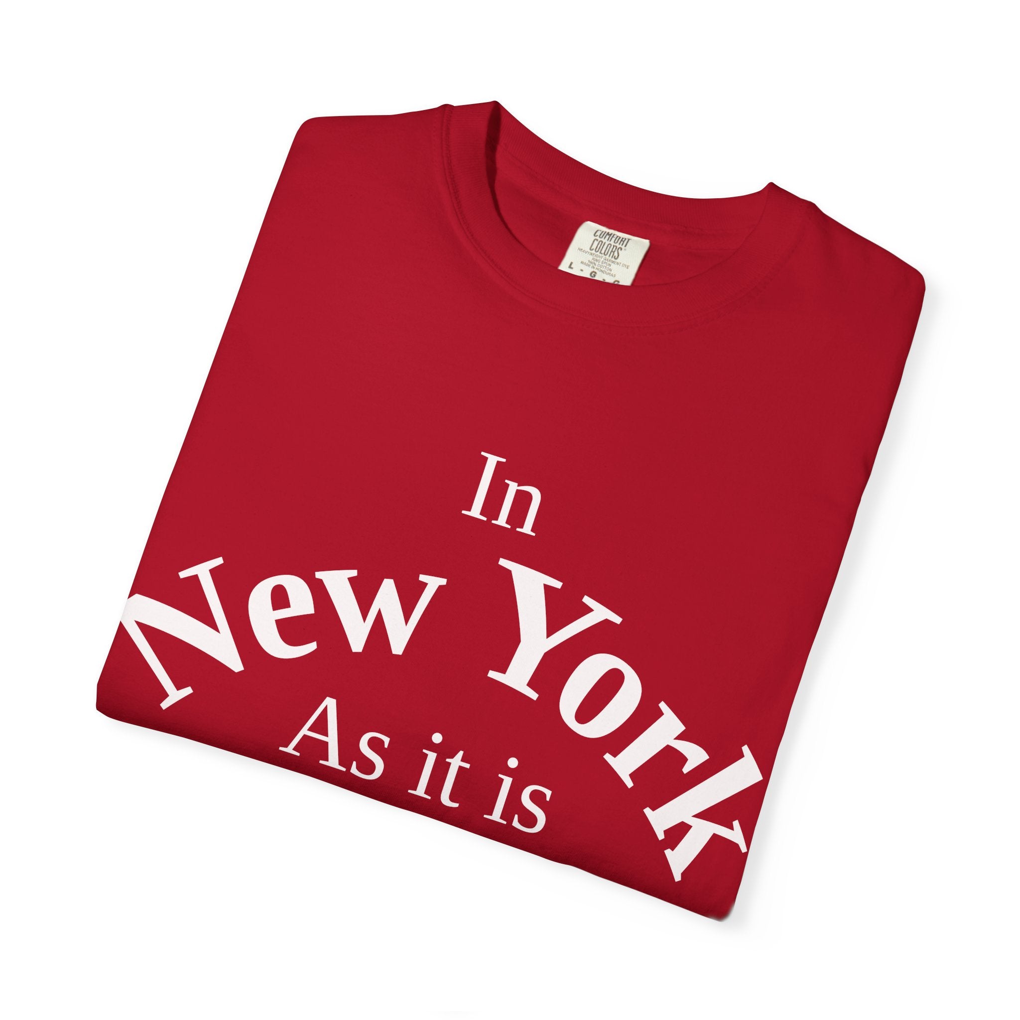 New York Unisex T-Shirt, Matthew 6:10 Faith Apparel, Everyday Inspiration Tee, Hometown Love Christian Clothing