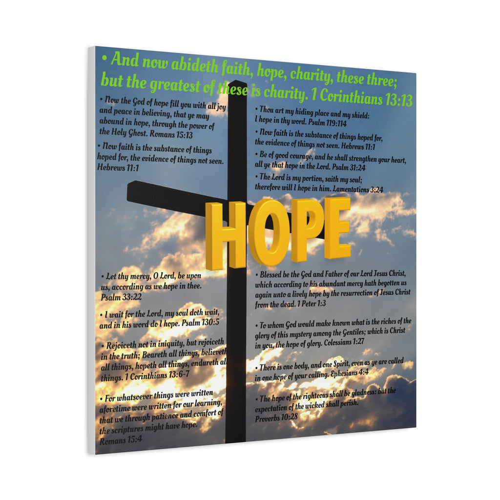 Hope Set 2 of 3 Canvas Art, Stretched Canvas Print Wall Decor, Unique Gift Idea