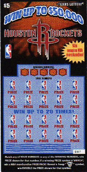 Houston Texas NBA #1045