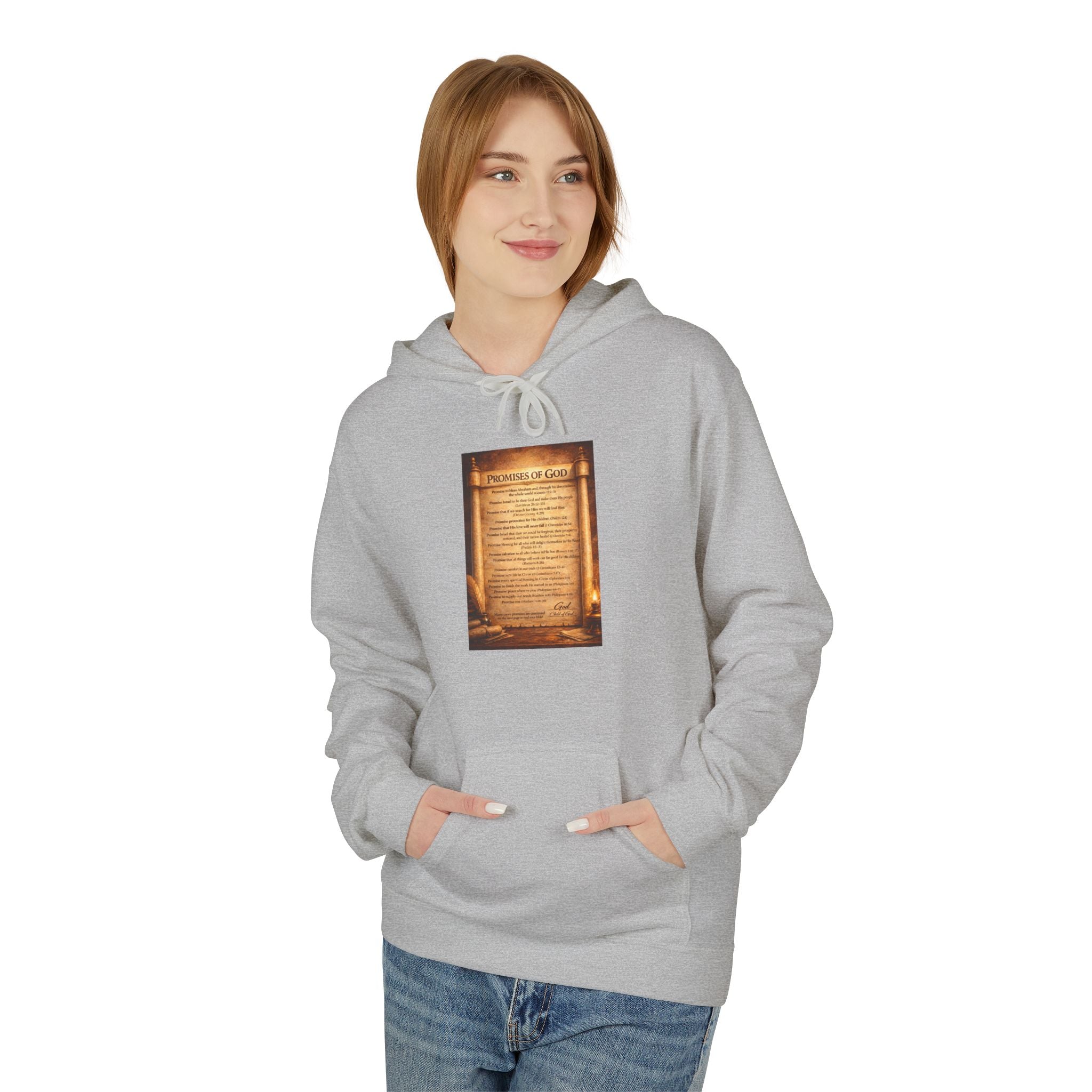 The Promises of God Hoodie | Faith Scripture Christian Pullover