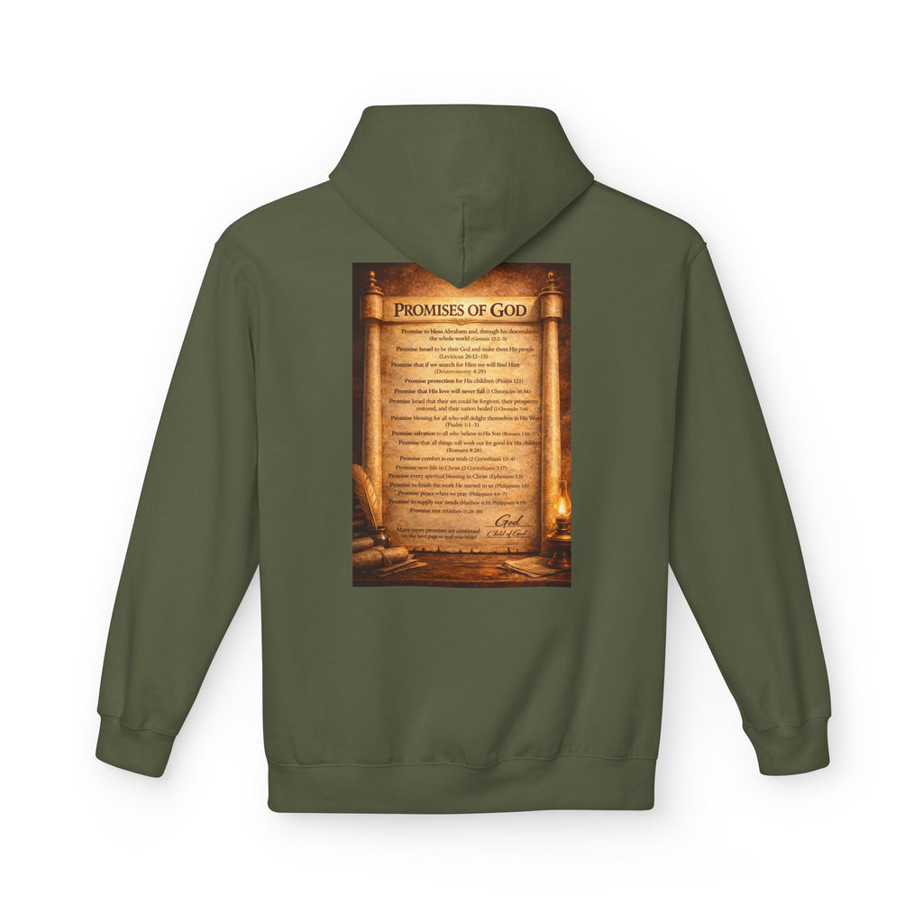 The Promises of God Hoodie | Faith Scripture Christian Pullover