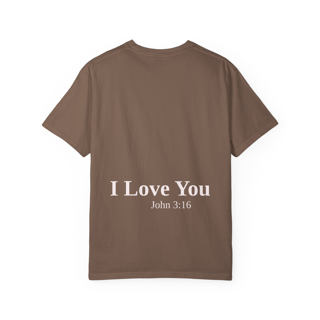 I Love You Mouse Version 2 Unisex T-shirt, Apparel, Clothing, Cute Mouse Tee, Christian Gift, Casual Top