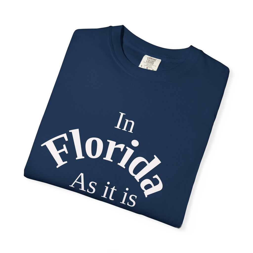 Florida Unisex T-Shirt, Matthew 6:10 Faith Apparel, Everyday Inspiration Tee, Hometown Love Christian Clothing