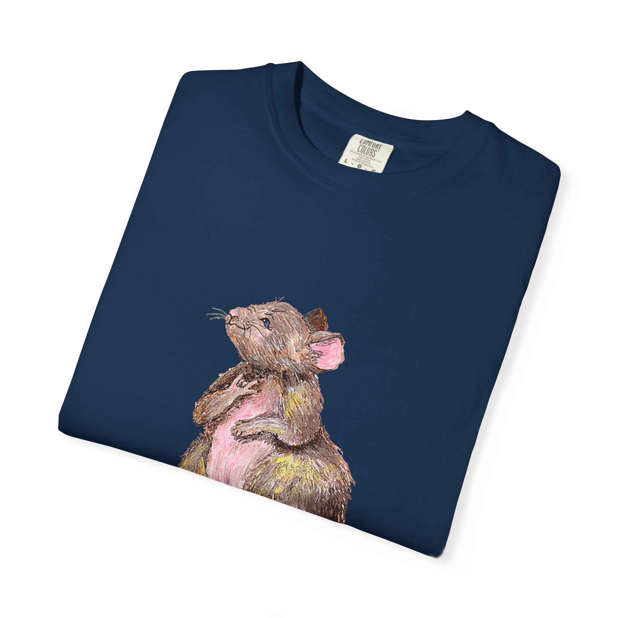 I Love You Mouse Version 1 Unisex T-shirt, Apparel, Clothing, Cute Mouse Tee, Christian Gift, Casual Top