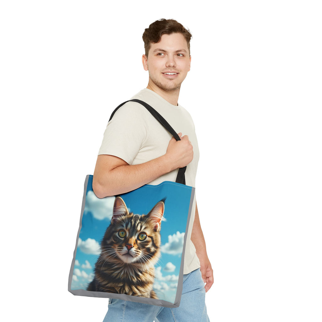 Tote Bag - Beautiful Cat, Carry-All Shoulder Bag, Reusable Shopping Tote, Gift for Animal Lovers