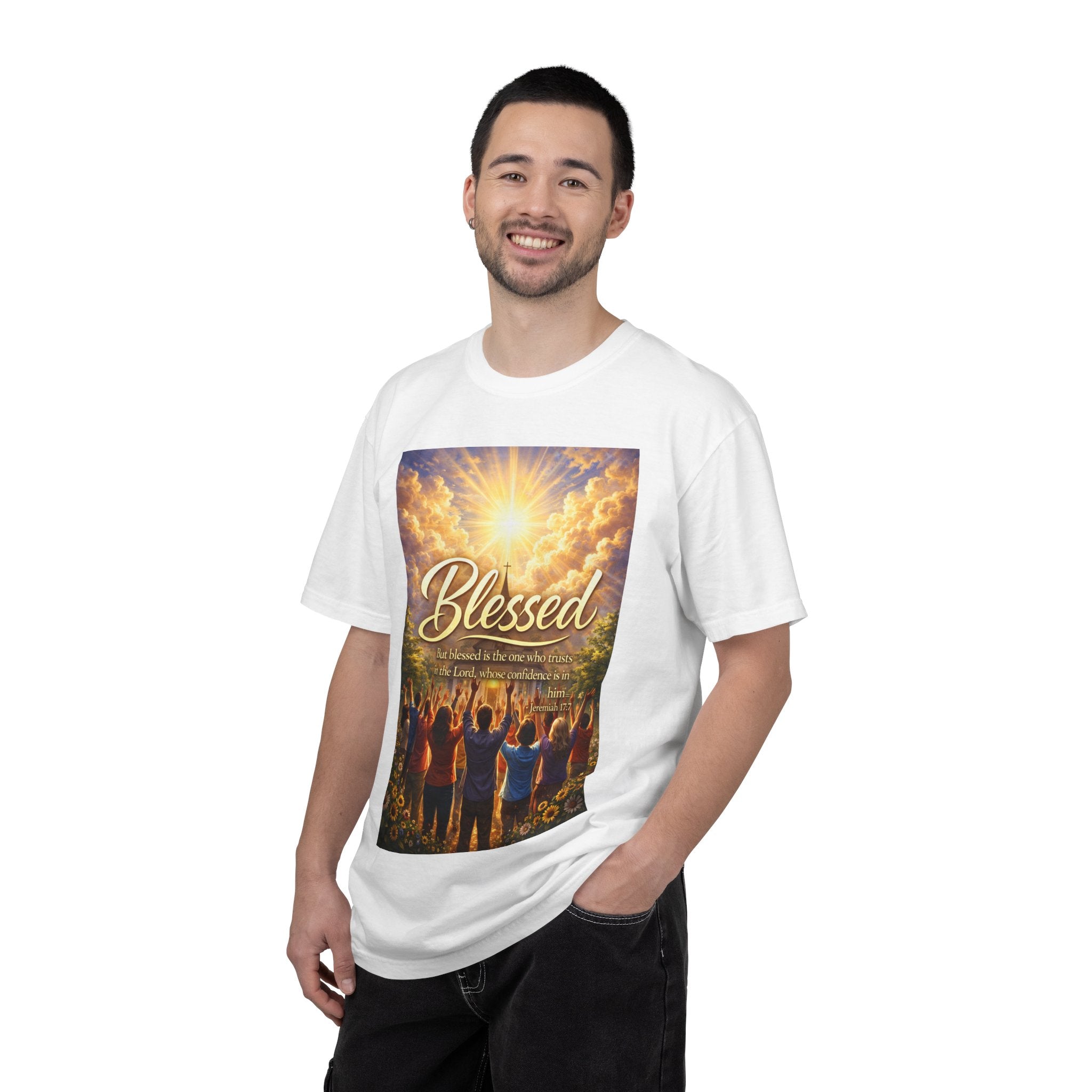 I Am Blessed T-shirt | Spiritual Praise Tee, Religious Faith Graphic
