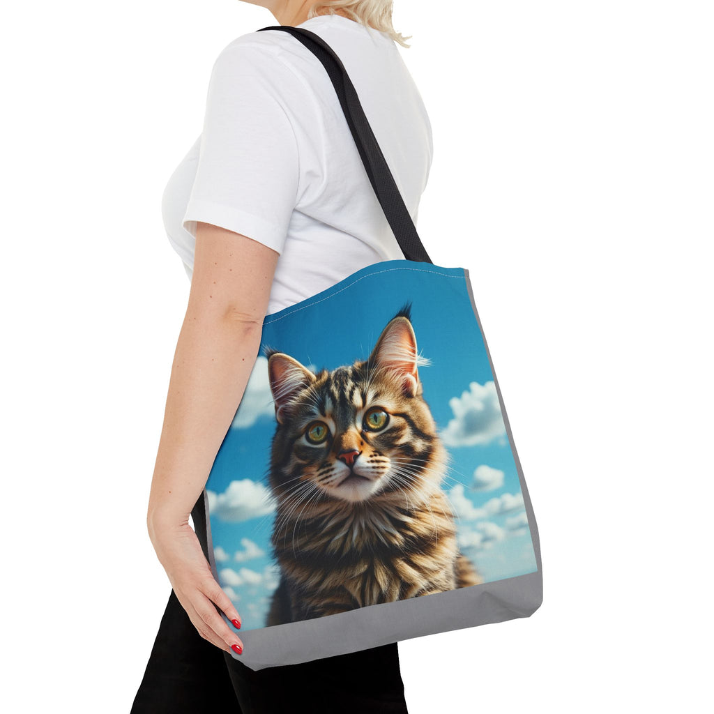 Tote Bag - Beautiful Cat, Carry-All Shoulder Bag, Reusable Shopping Tote, Gift for Animal Lovers