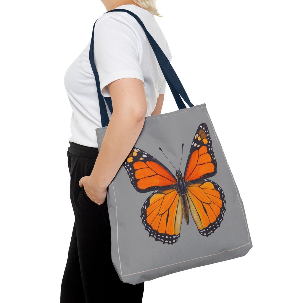 Tote Bag - Monarch Butterfly, Carry-All Shoulder Bag, Reusable Shopping Tote, Gift for Animal Lovers