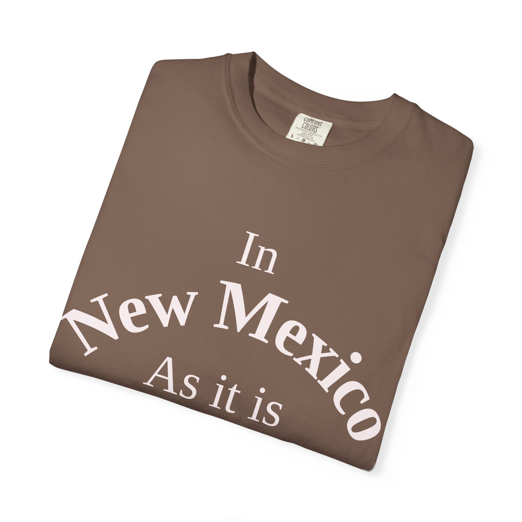 New Mexico Unisex T-Shirt, Matthew 6:10 Faith Apparel, Everyday Inspiration Tee, Home State Love Christian Clothing