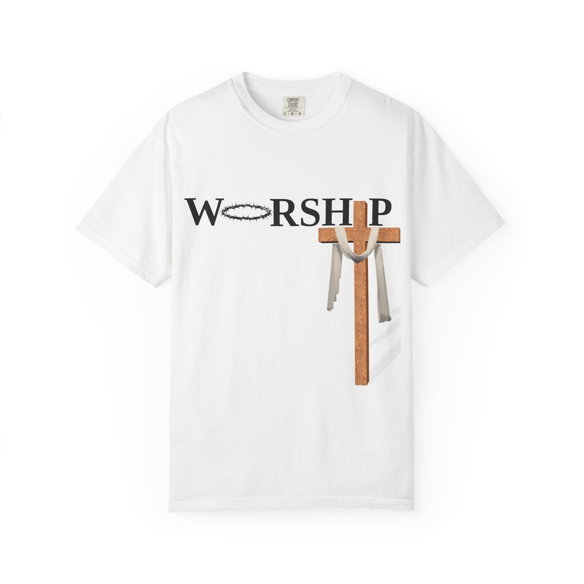 Praise and Worship Unisex T-Shirt, Faith Apparel, Everyday Inspiration Tee, Hometown Love Christian Clothing