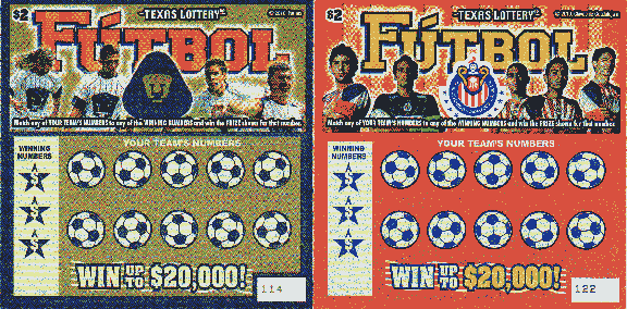 Futbol (6 Ticket Set) #1195