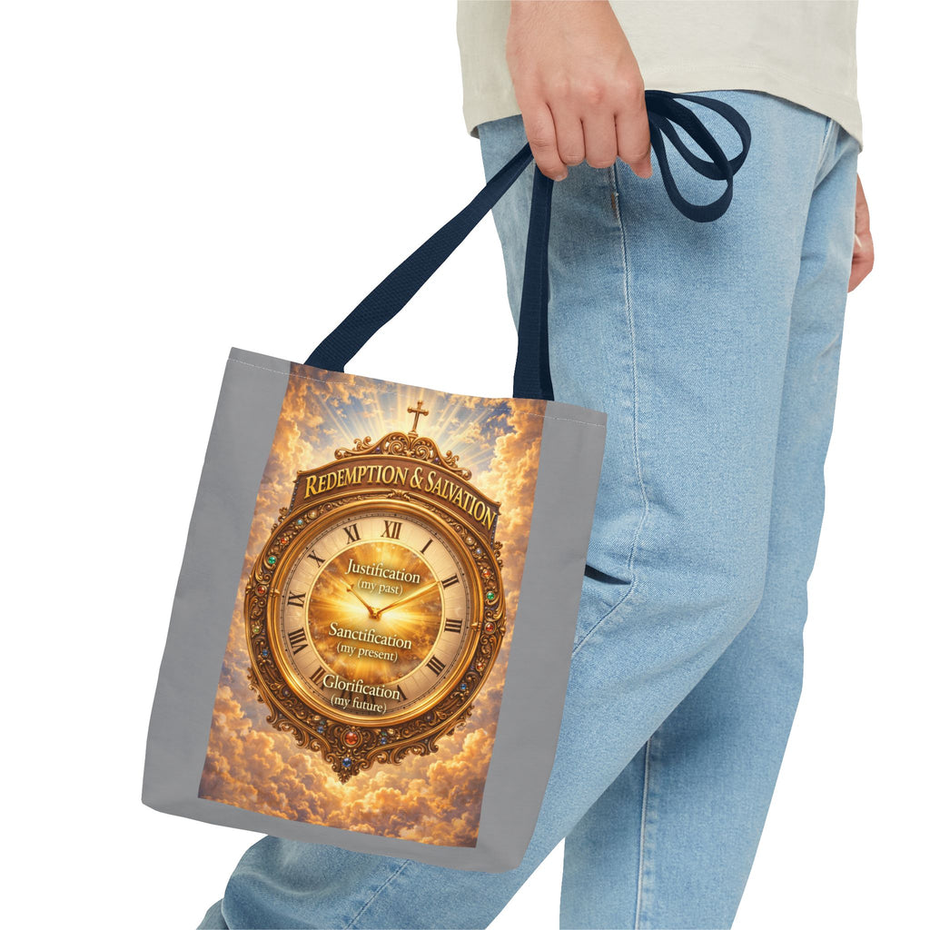 Redemption & Salvation Tote Bag | Scripture Faith Design