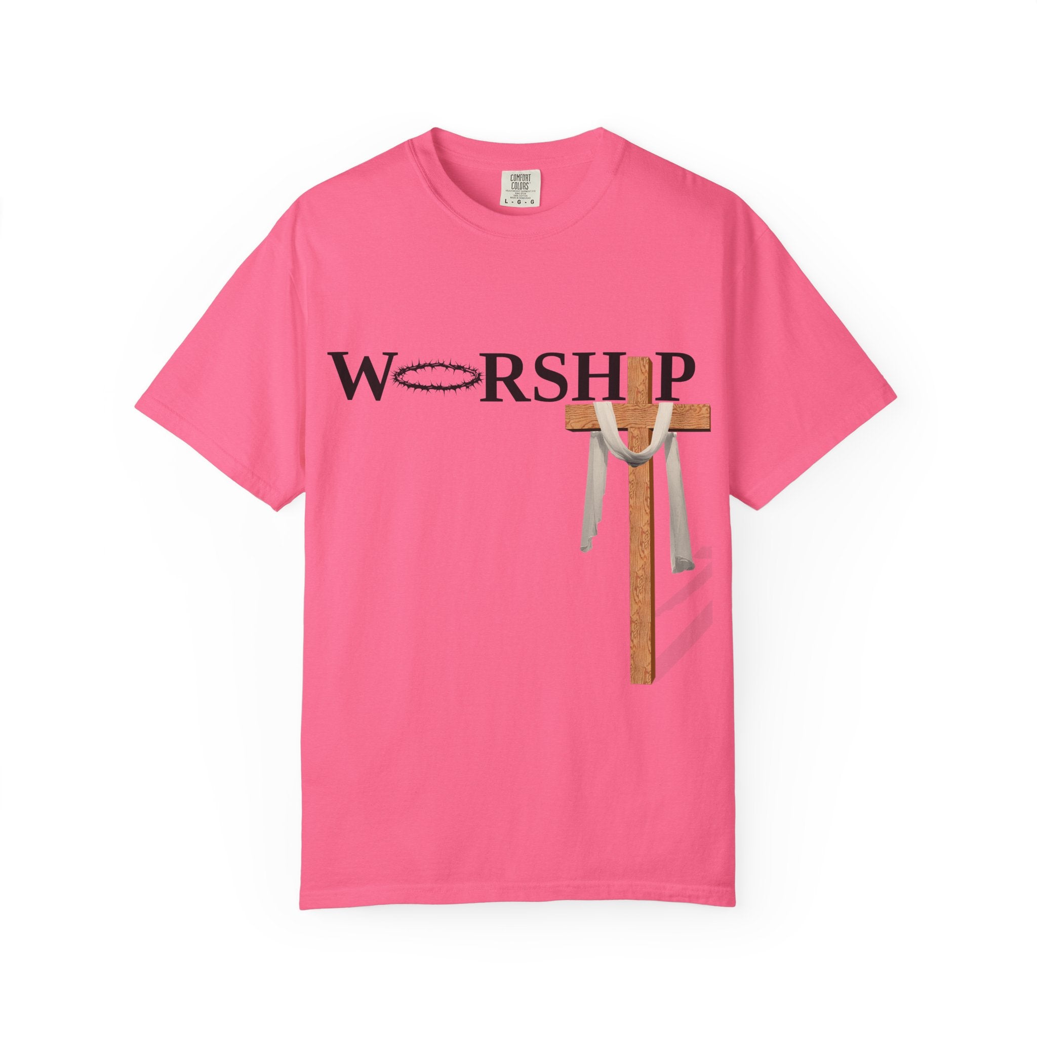 Praise and Worship Unisex T-Shirt, Faith Apparel, Everyday Inspiration Tee, Hometown Love Christian Clothing