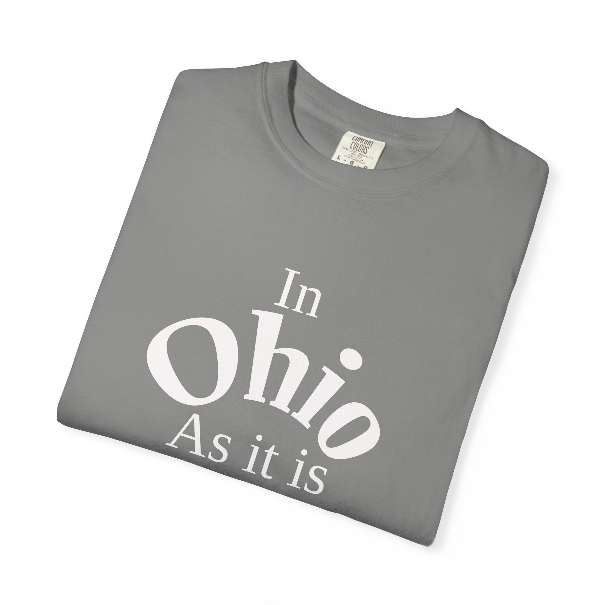 Ohio Unisex T-Shirt, Matthew 6:10 Faith Apparel, Everyday Inspiration Tee, Home State Love Christian Clothing