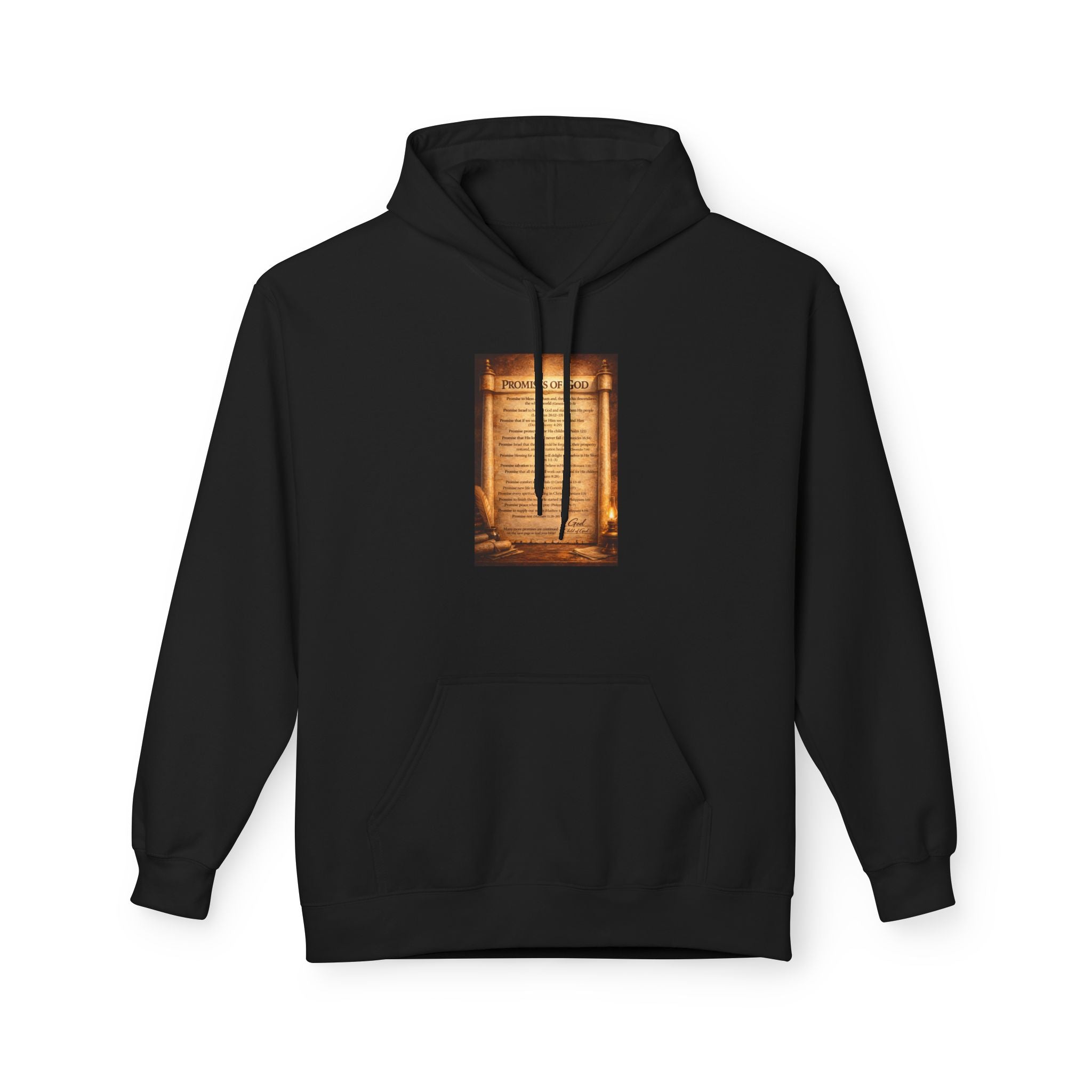 The Promises of God Hoodie | Faith Scripture Christian Pullover