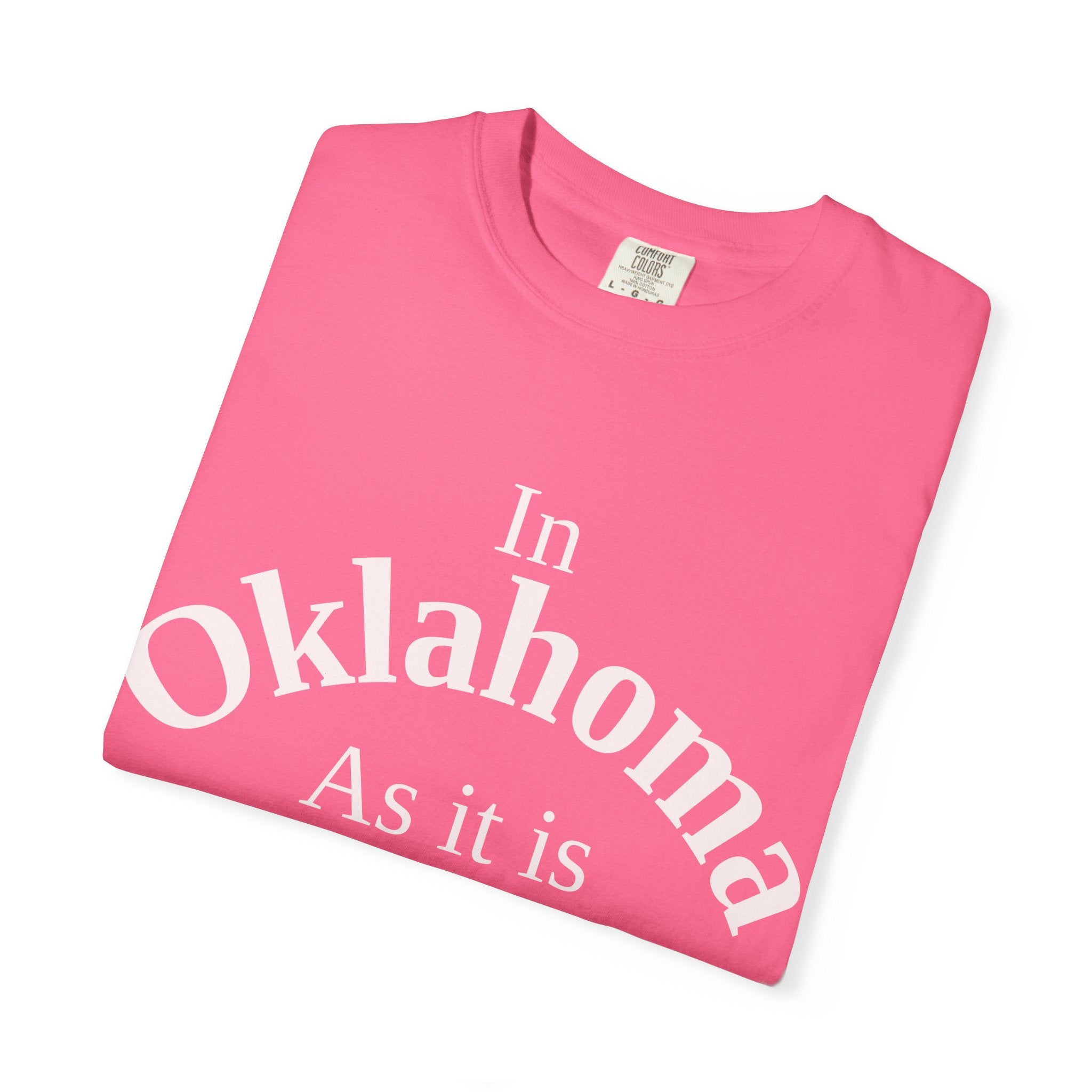 Oklahoma Unisex T-Shirt, Matthew 6:10 Faith Apparel, Everyday Inspiration Tee, Home State Love Christian Clothing
