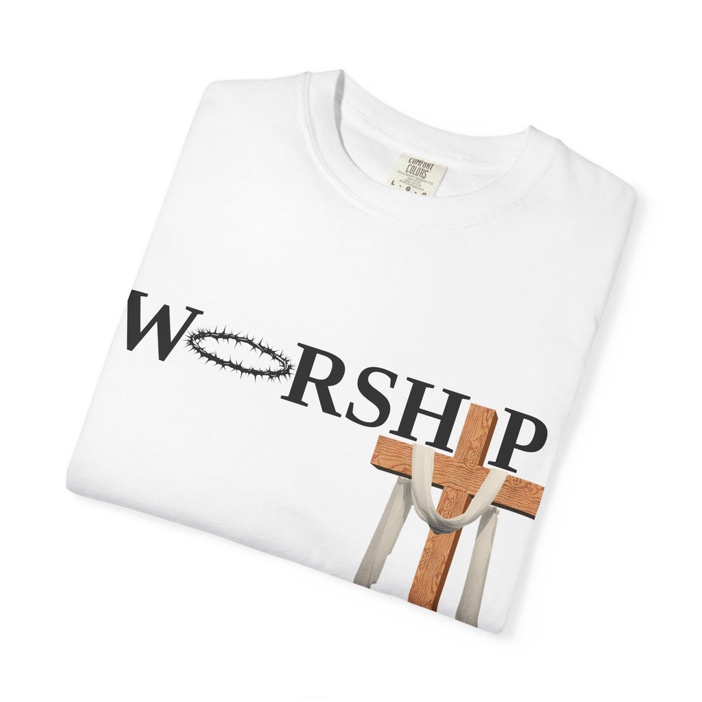 Praise and Worship Unisex T-Shirt, Faith Apparel, Everyday Inspiration Tee, Hometown Love Christian Clothing