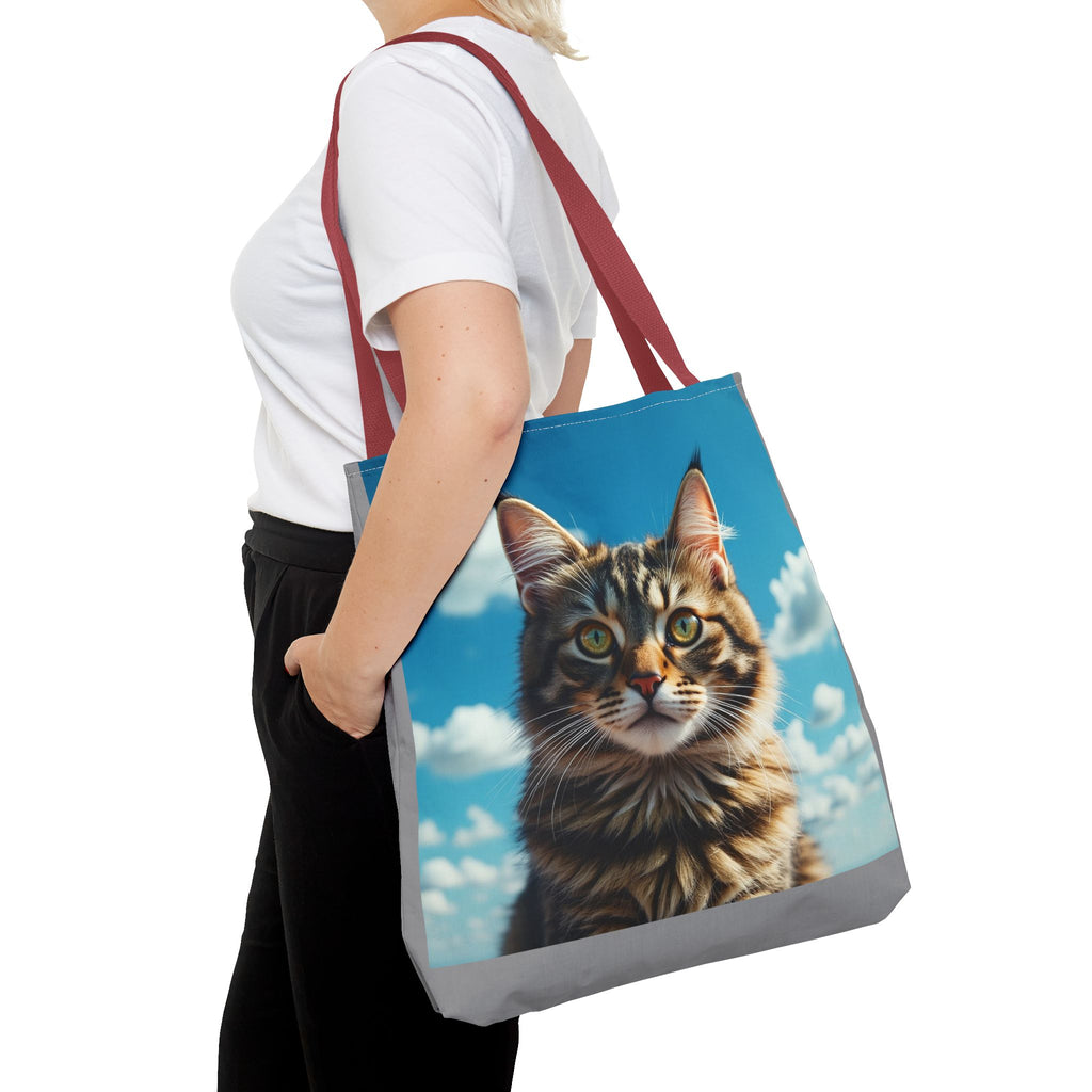 Tote Bag - Beautiful Cat, Carry-All Shoulder Bag, Reusable Shopping Tote, Gift for Animal Lovers