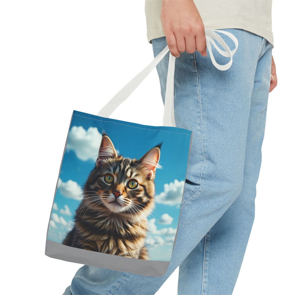 Tote Bag - Beautiful Cat, Carry-All Shoulder Bag, Reusable Shopping Tote, Gift for Animal Lovers