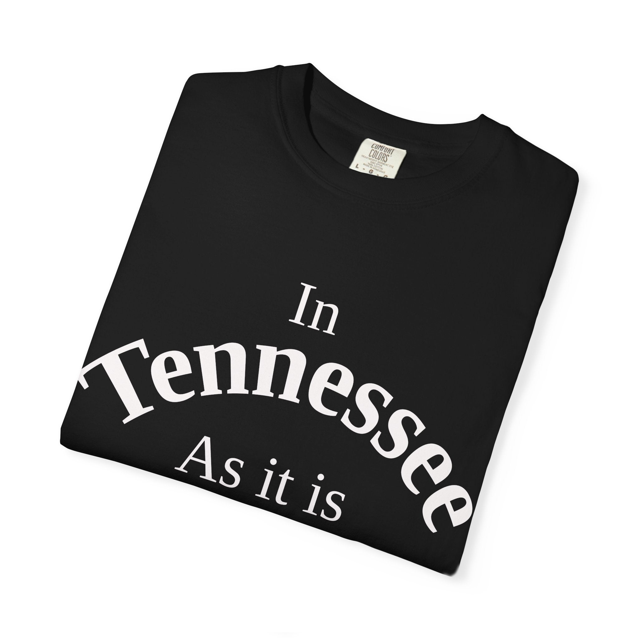 Tennessee Unisex T-Shirt, Matthew 6:10 Faith Apparel, Everyday Inspiration Tee, Home State Love Christian Clothing