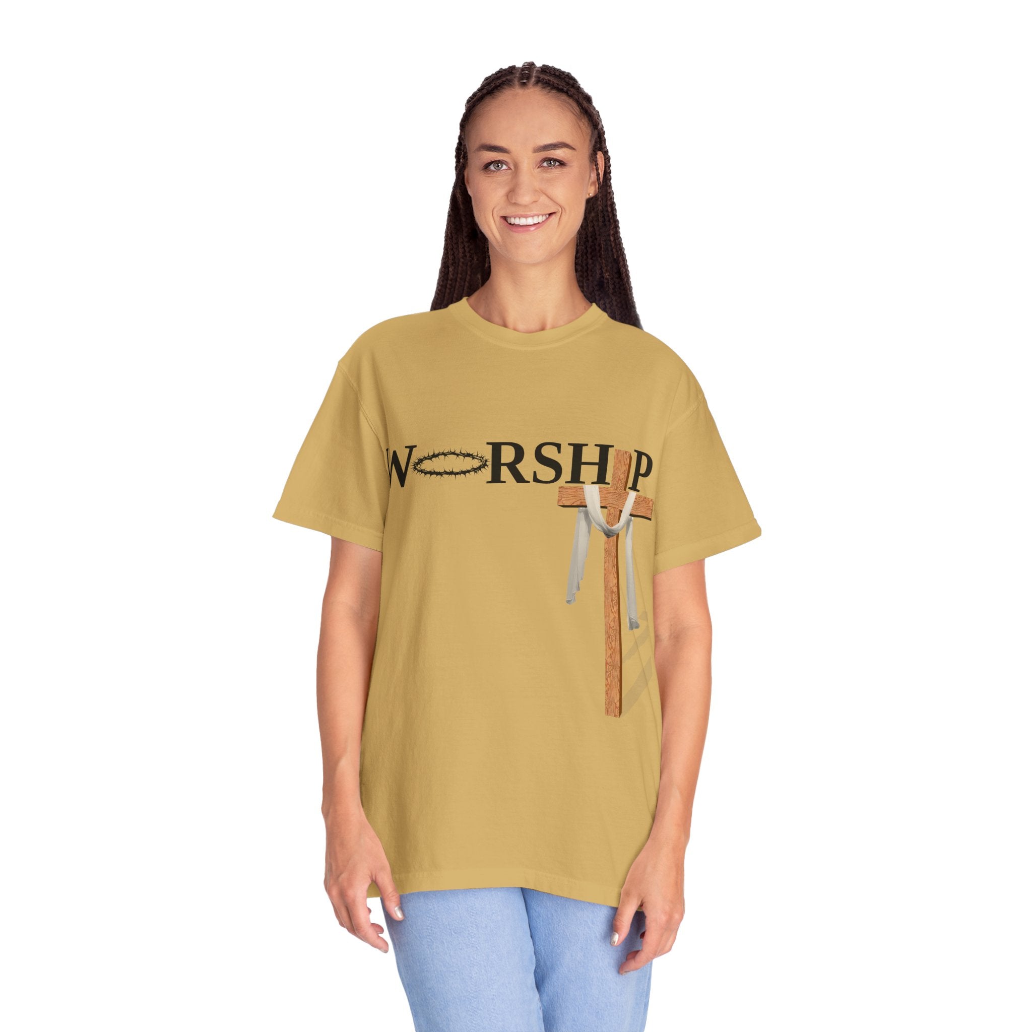 Praise and Worship Unisex T-Shirt, Faith Apparel, Everyday Inspiration Tee, Hometown Love Christian Clothing
