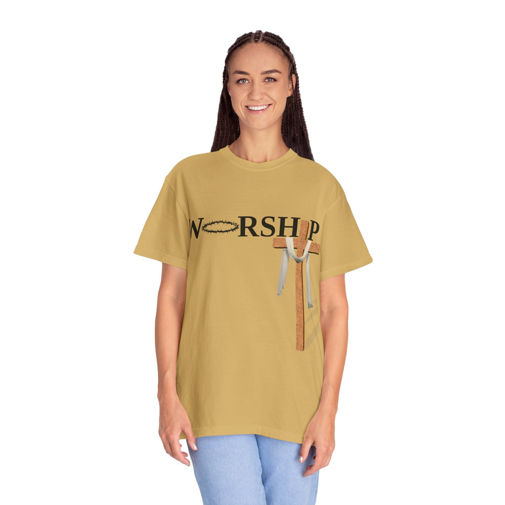 Praise and Worship Unisex T-Shirt, Faith Apparel, Everyday Inspiration Tee, Hometown Love Christian Clothing