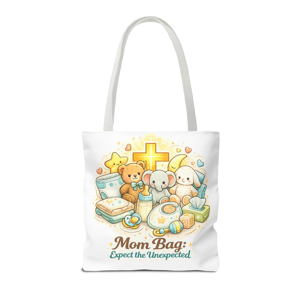 Mom Bag White Tote Bag | All-Over Print Tote