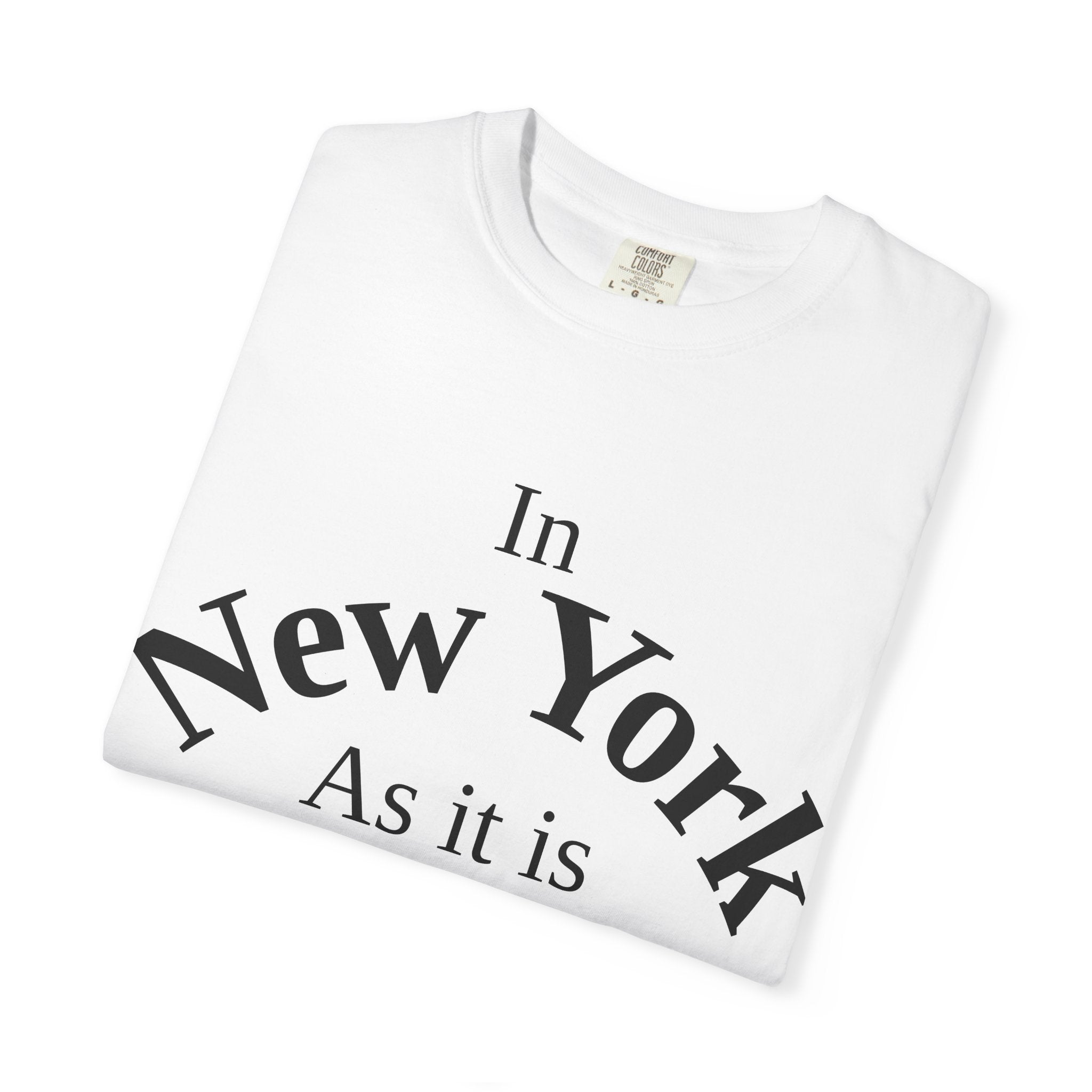 New York Unisex T-Shirt, Matthew 6:10 Faith Apparel, Everyday Inspiration Tee, Hometown Love Christian Clothing