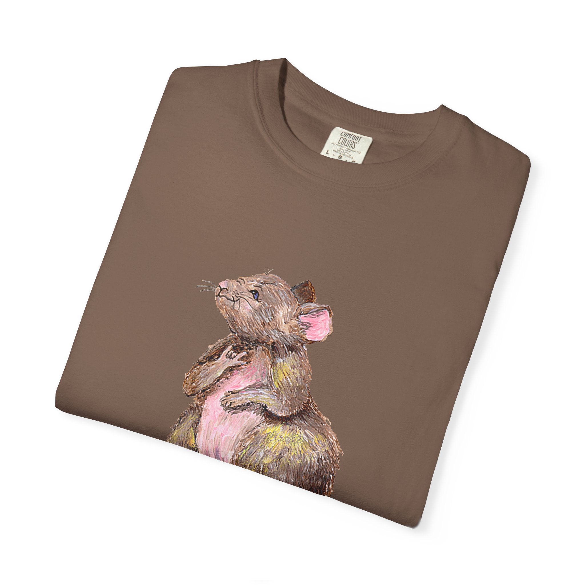 I Love You Mouse Version 1 Unisex T-shirt, Apparel, Clothing, Cute Mouse Tee, Christian Gift, Casual Top
