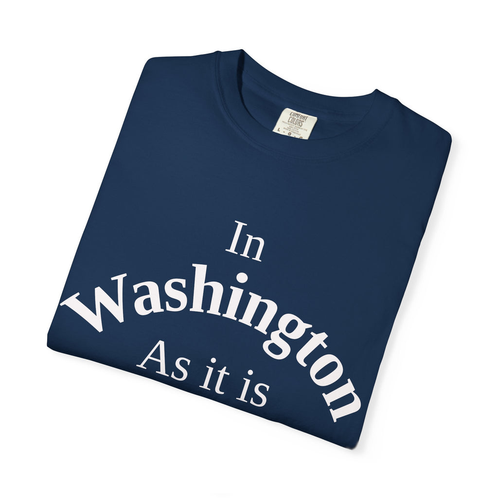 Washington Unisex T-Shirt, Matthew 6:10 Faith Apparel, Everyday Inspiration Tee, Home State Love Christian Clothing