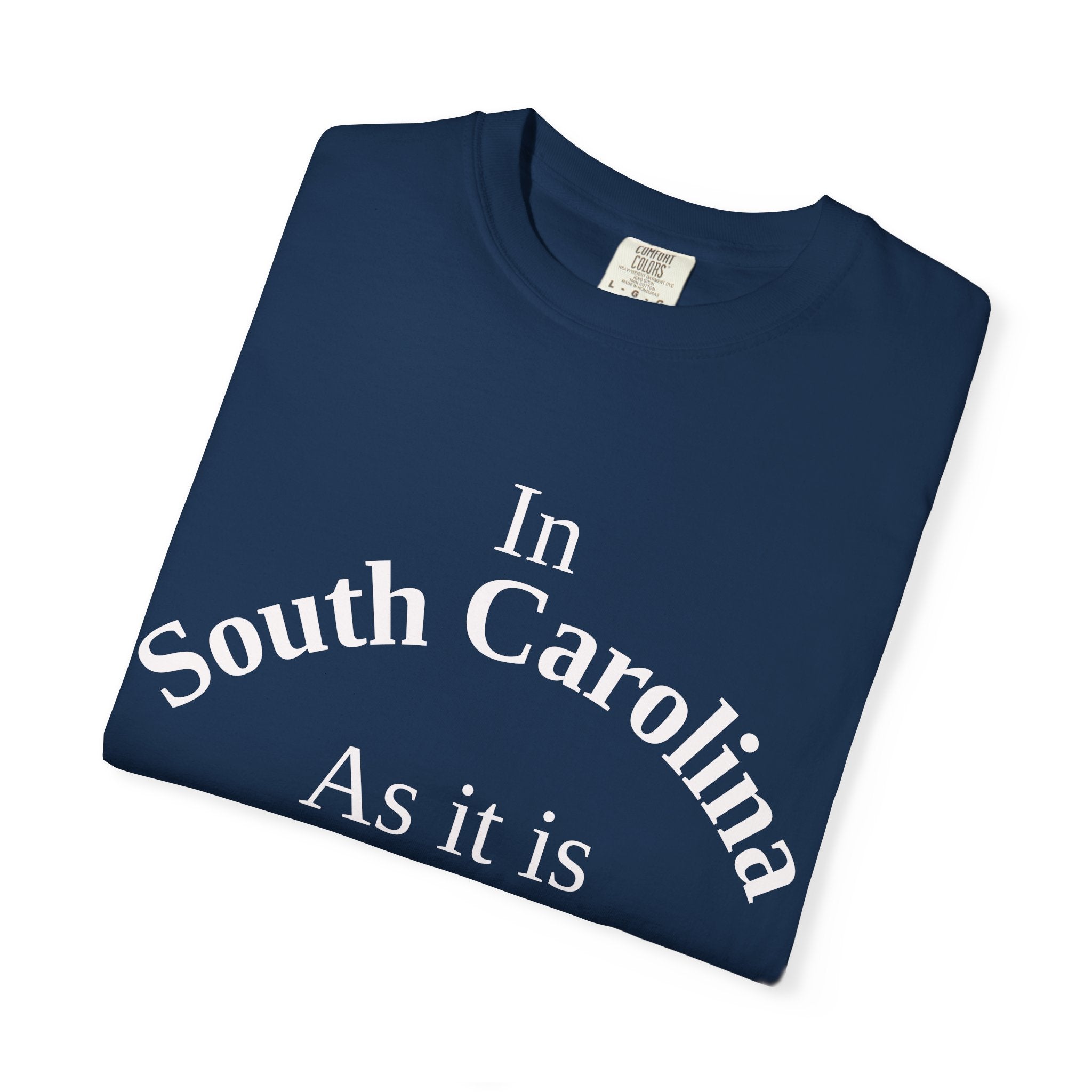 South Carolina Unisex T-Shirt, Matthew 6:10 Faith Apparel, Everyday Inspiration Tee, Home State Love Christian Clothing