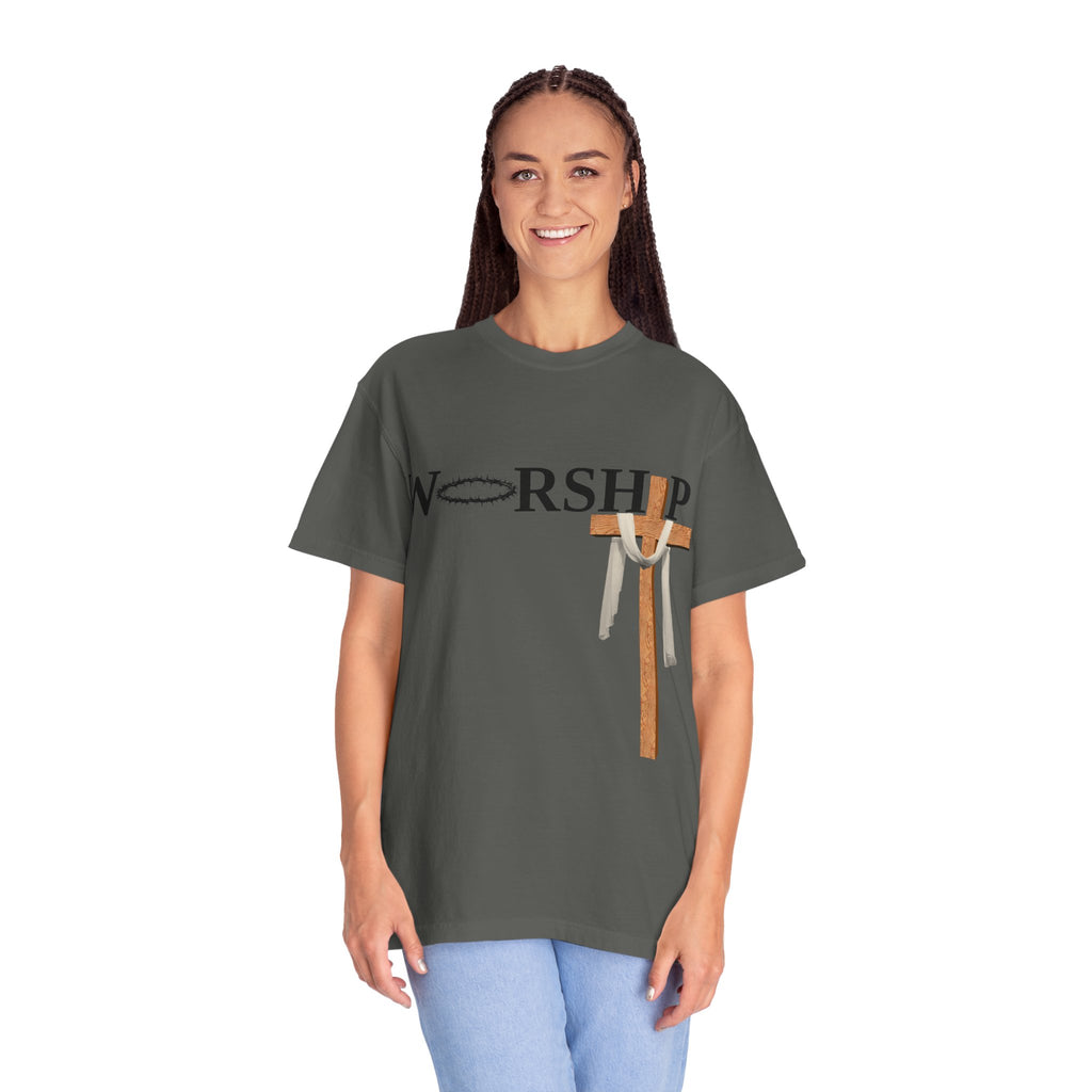 Praise and Worship Unisex T-Shirt, Faith Apparel, Everyday Inspiration Tee, Hometown Love Christian Clothing