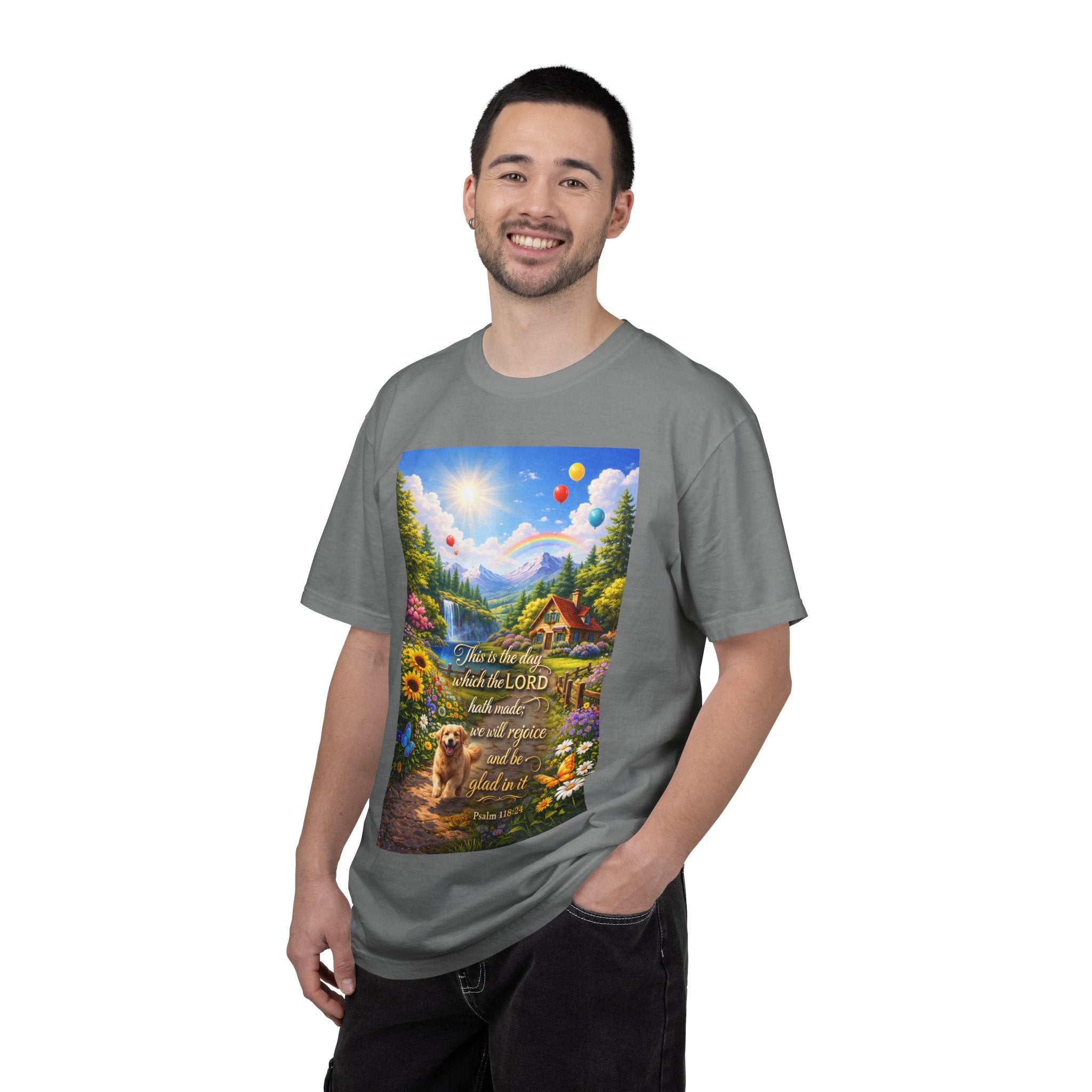 This Is The Day T-shirt | Spiritual Praise Tee, Religious Faith Graphic