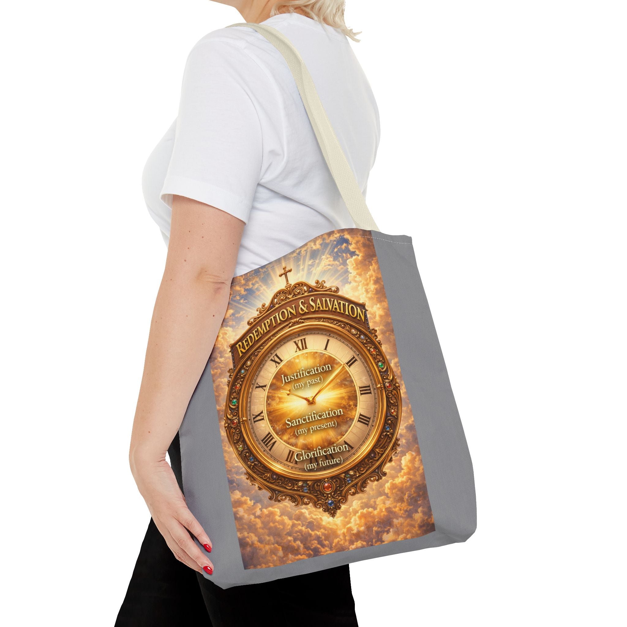 Redemption & Salvation Tote Bag | Scripture Faith Design