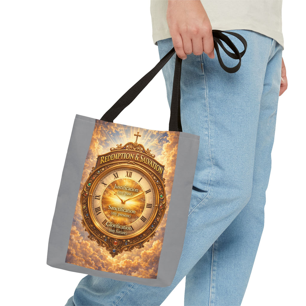 Redemption & Salvation Tote Bag | Scripture Faith Design