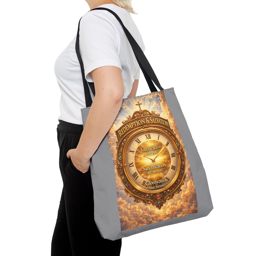 Redemption & Salvation Tote Bag | Scripture Faith Design