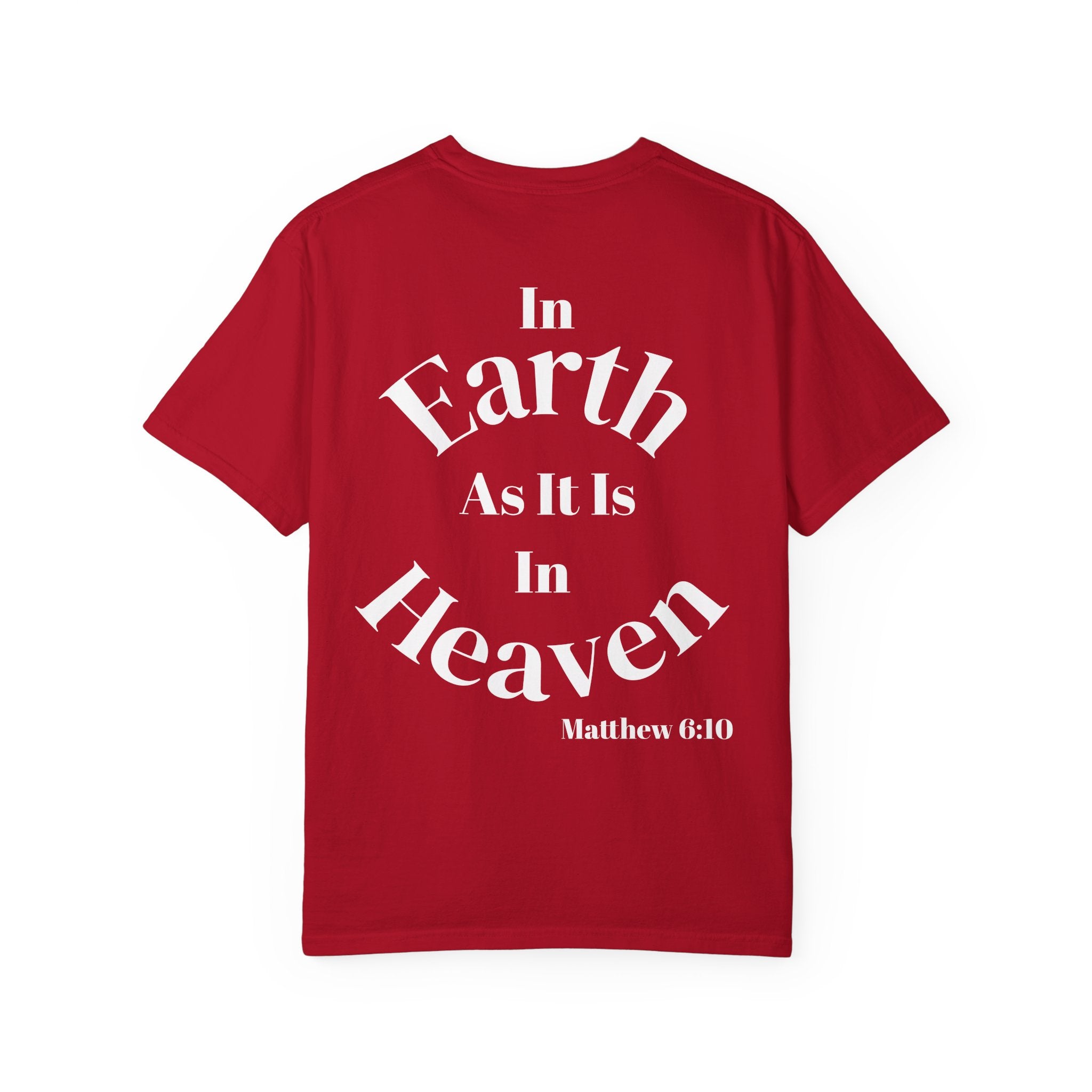 Home School Unisex T-Shirt, Matthew 6:10 Faith Apparel, Home School Love Christian Clothing