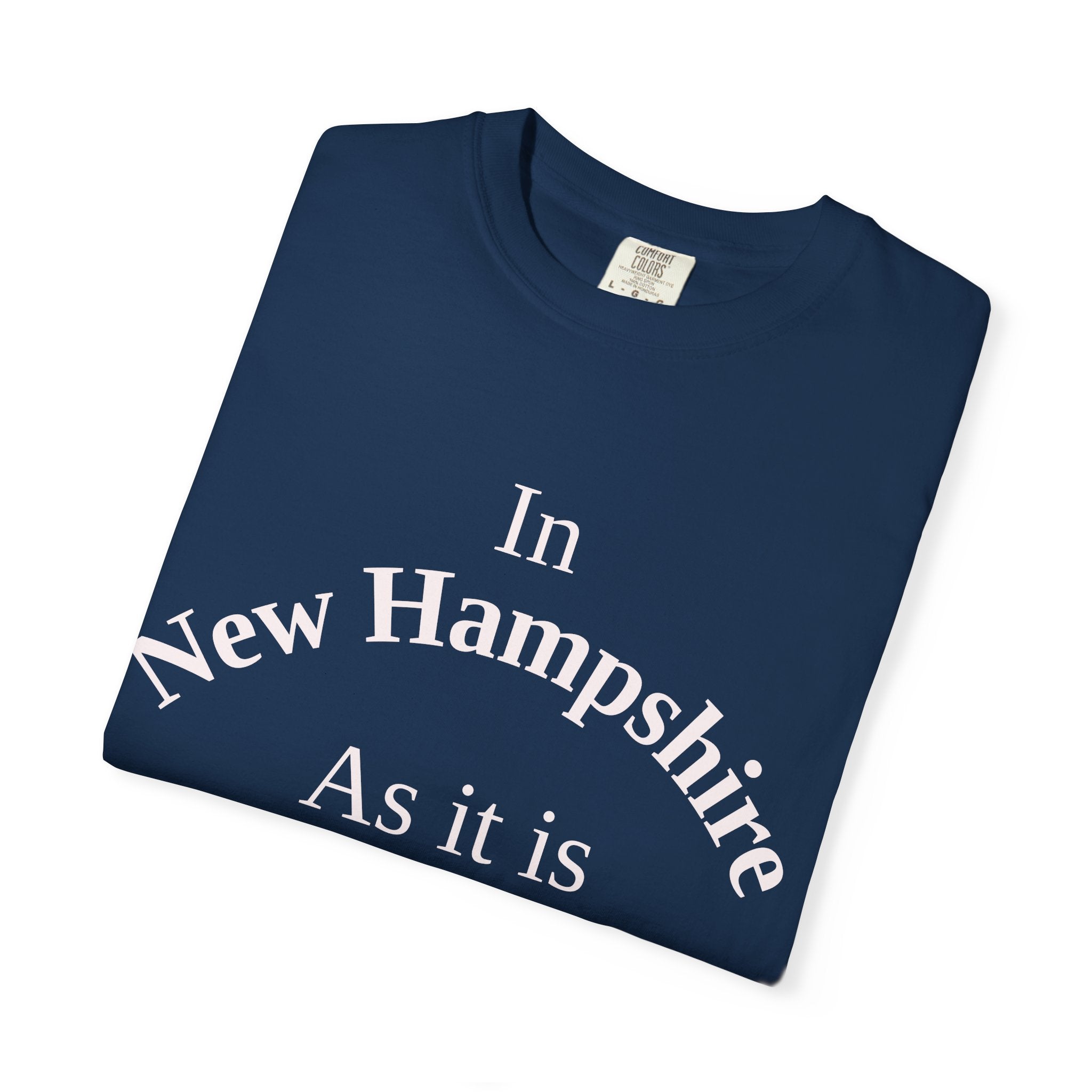 New Hampshire Unisex T-Shirt, Matthew 6:10 Faith Apparel, Everyday Inspiration Tee, Home State Love Christian Clothing