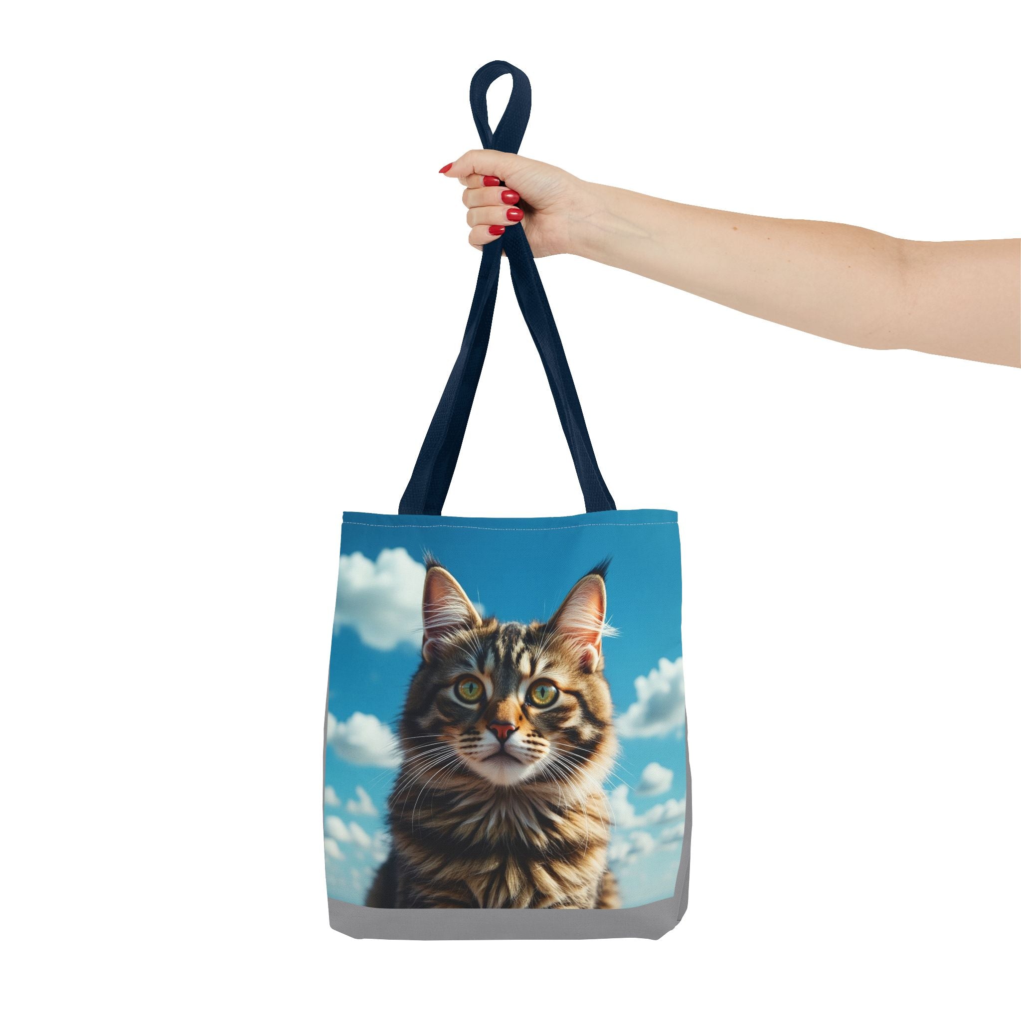 Tote Bag - Beautiful Cat, Carry-All Shoulder Bag, Reusable Shopping Tote, Gift for Animal Lovers