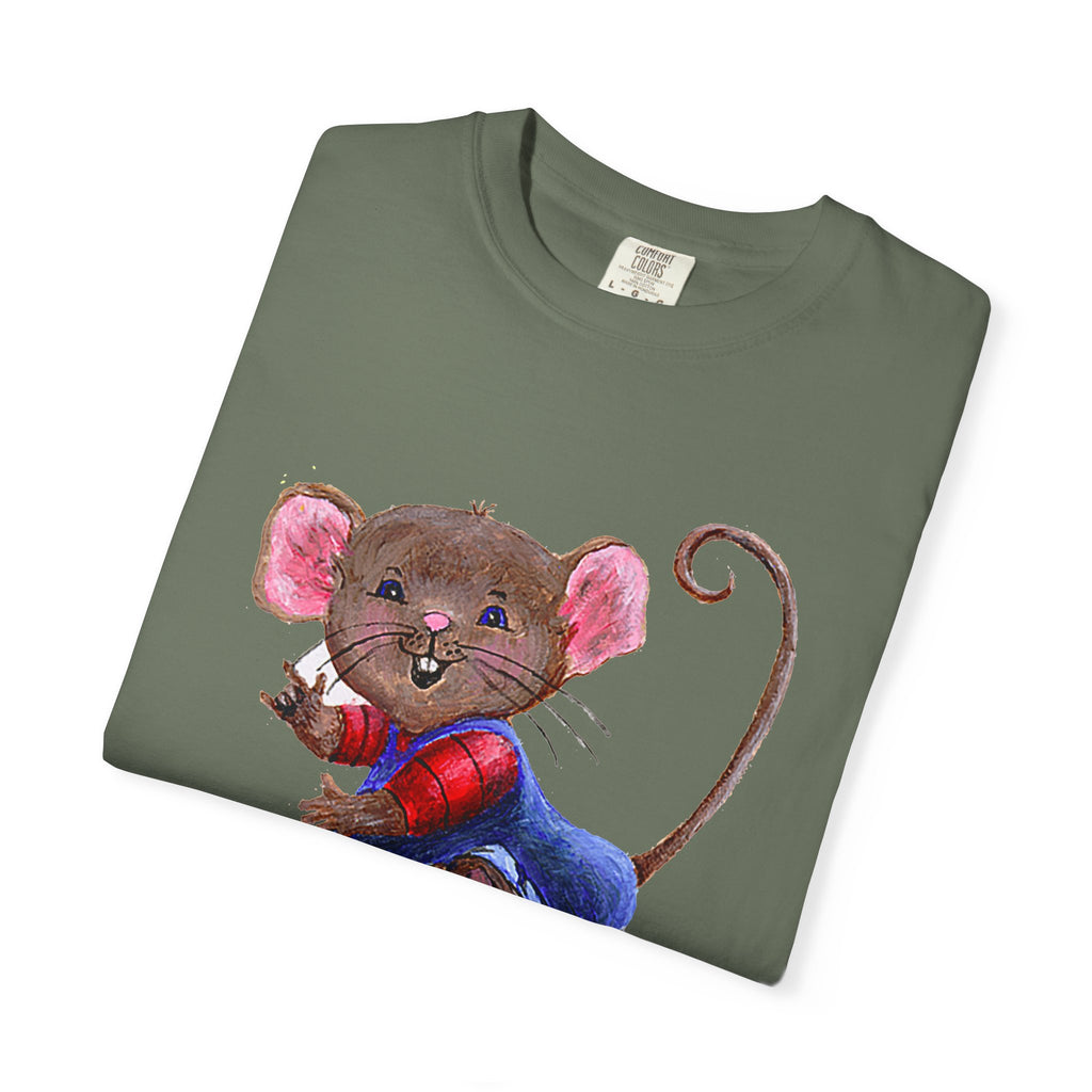 I Love You Mouse Version 2 Unisex T-shirt, Apparel, Clothing, Cute Mouse Tee, Christian Gift, Casual Top
