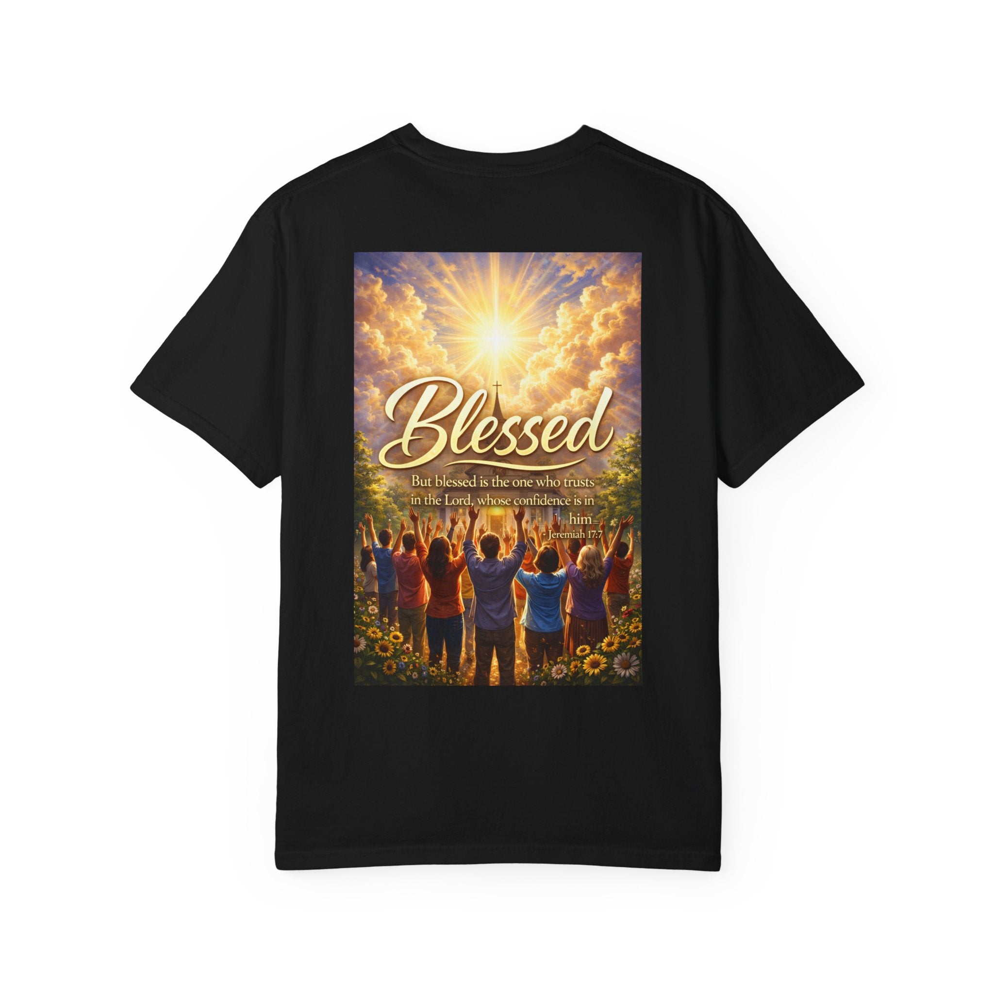I Am Blessed T-shirt | Spiritual Praise Tee, Religious Faith Graphic