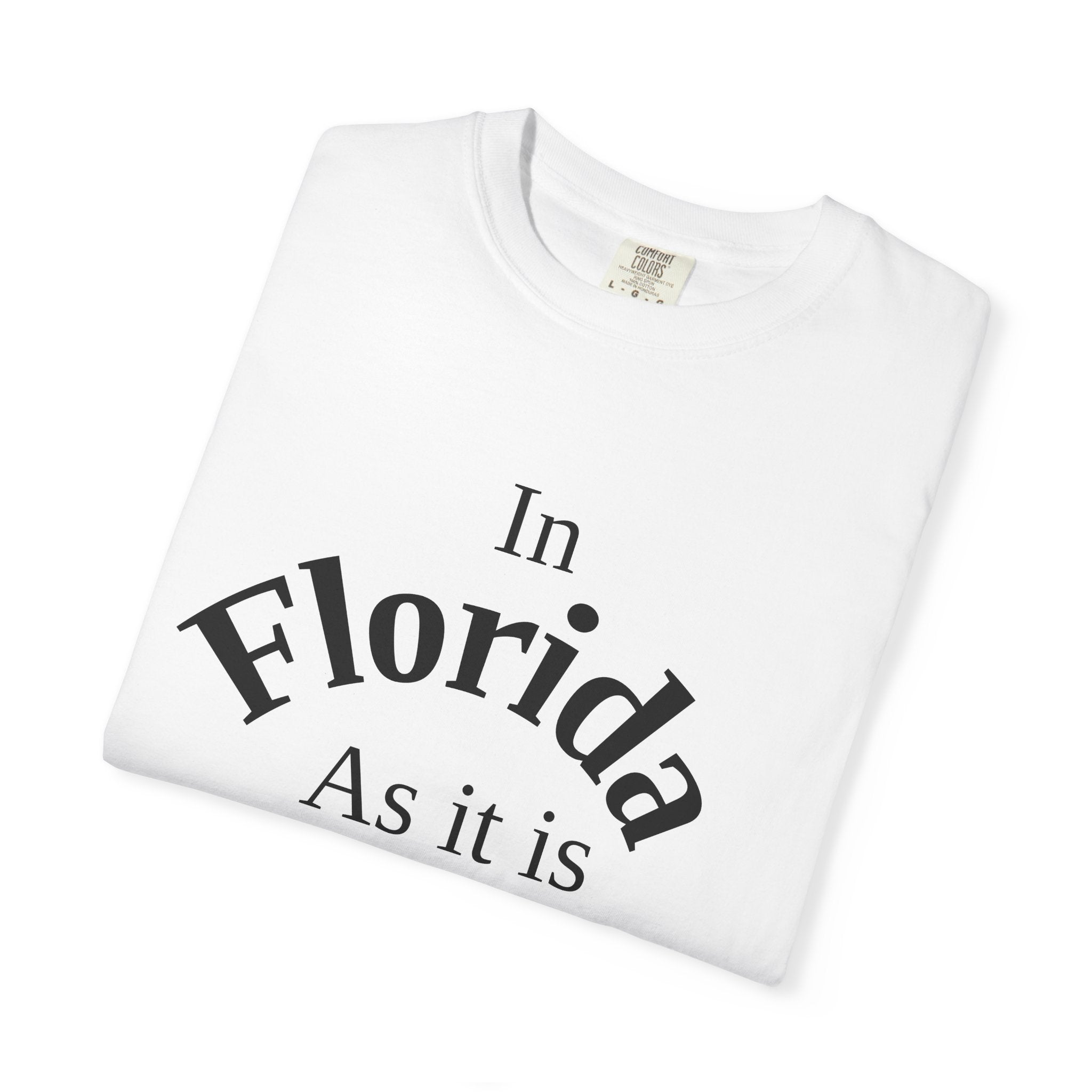Florida Unisex T-Shirt, Matthew 6:10 Faith Apparel, Everyday Inspiration Tee, Hometown Love Christian Clothing