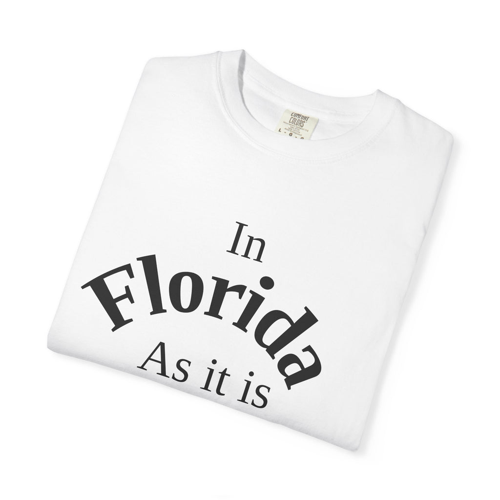 Florida Unisex T-Shirt, Matthew 6:10 Faith Apparel, Everyday Inspiration Tee, Hometown Love Christian Clothing
