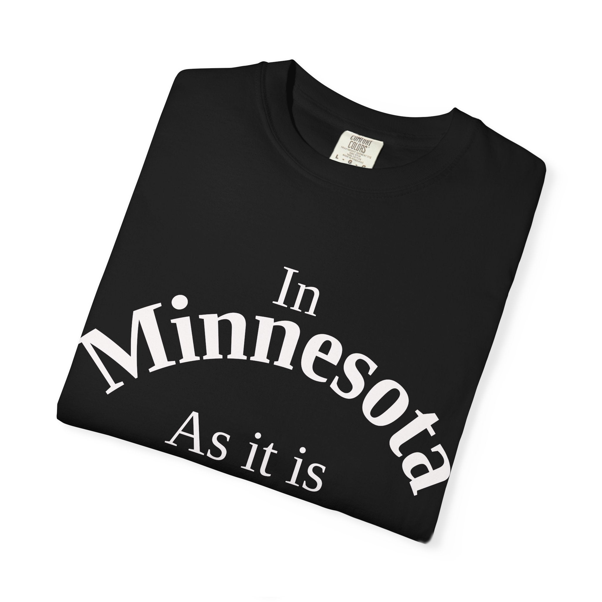 Minnesota Unisex T-Shirt, Matthew 6:10 Faith Apparel, Everyday Inspiration Tee, Home State Love Christian Clothing