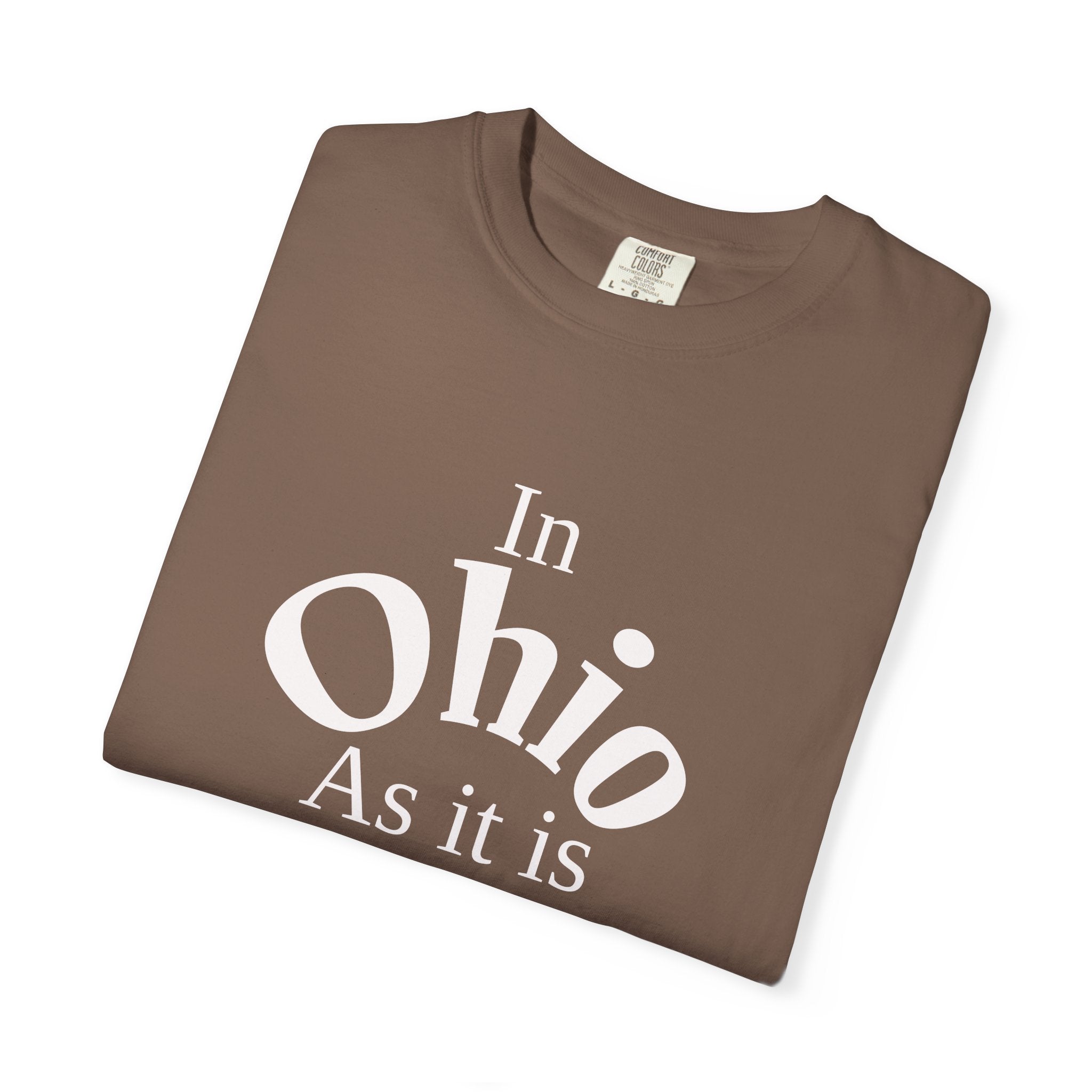 Ohio Unisex T-Shirt, Matthew 6:10 Faith Apparel, Everyday Inspiration Tee, Home State Love Christian Clothing