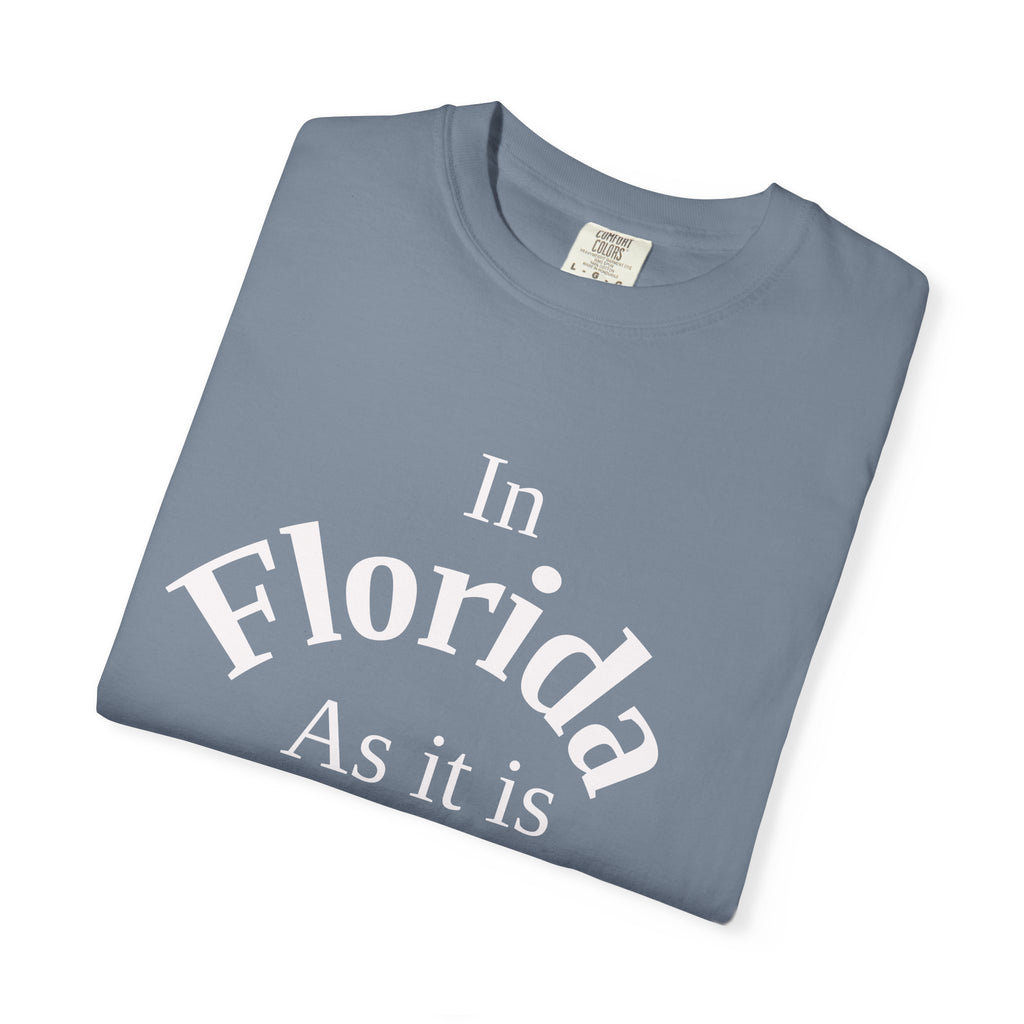 Florida Unisex T-Shirt, Matthew 6:10 Faith Apparel, Everyday Inspiration Tee, Hometown Love Christian Clothing