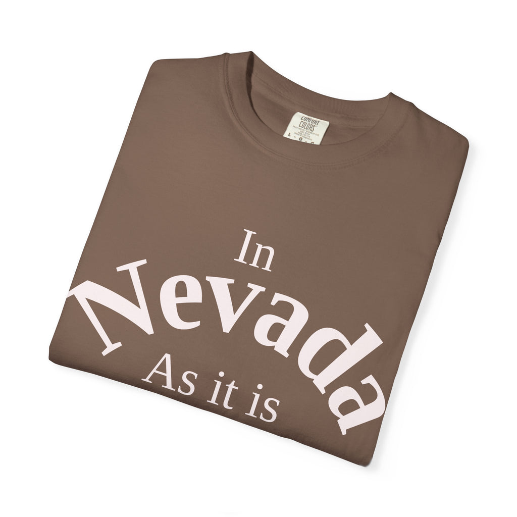 Nevada Unisex T-Shirt, Matthew 6:10 Faith Apparel, Everyday Inspiration Tee, Home State Love Christian Clothing