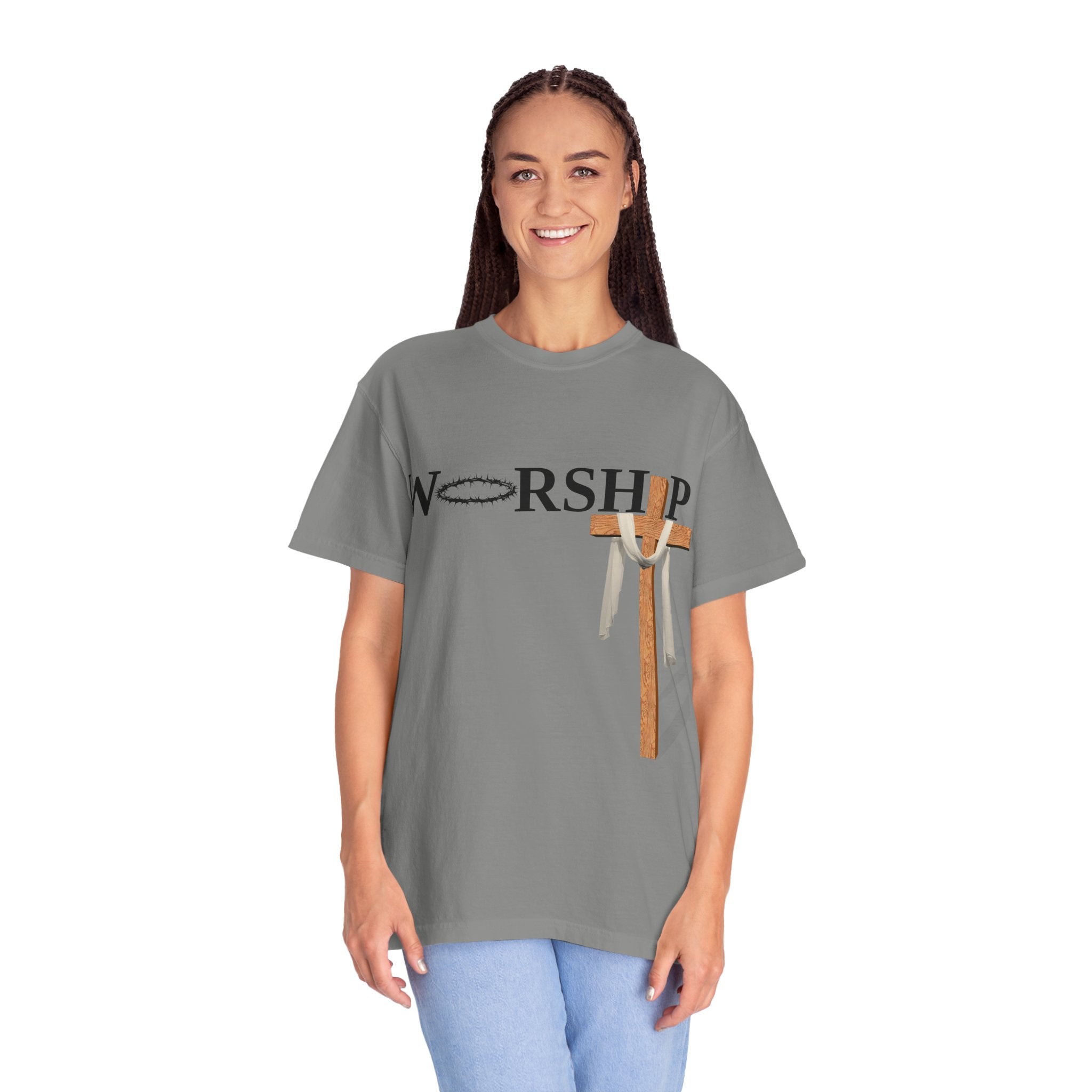Praise and Worship Unisex T-Shirt, Faith Apparel, Everyday Inspiration Tee, Hometown Love Christian Clothing